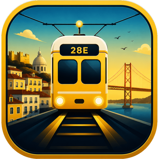 Lisbon Local — tram 28E badge